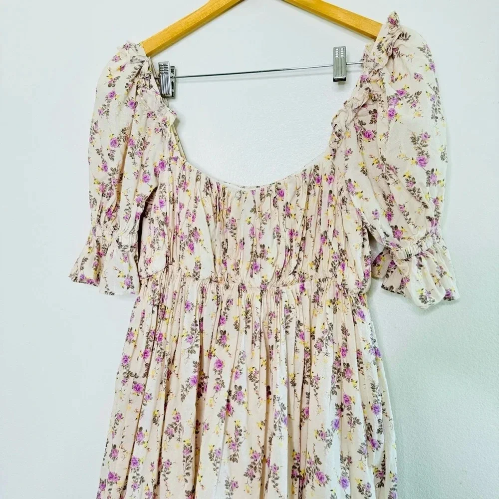 LPA Rachelle Floral Dress Size Medium - Picture 8 of 13